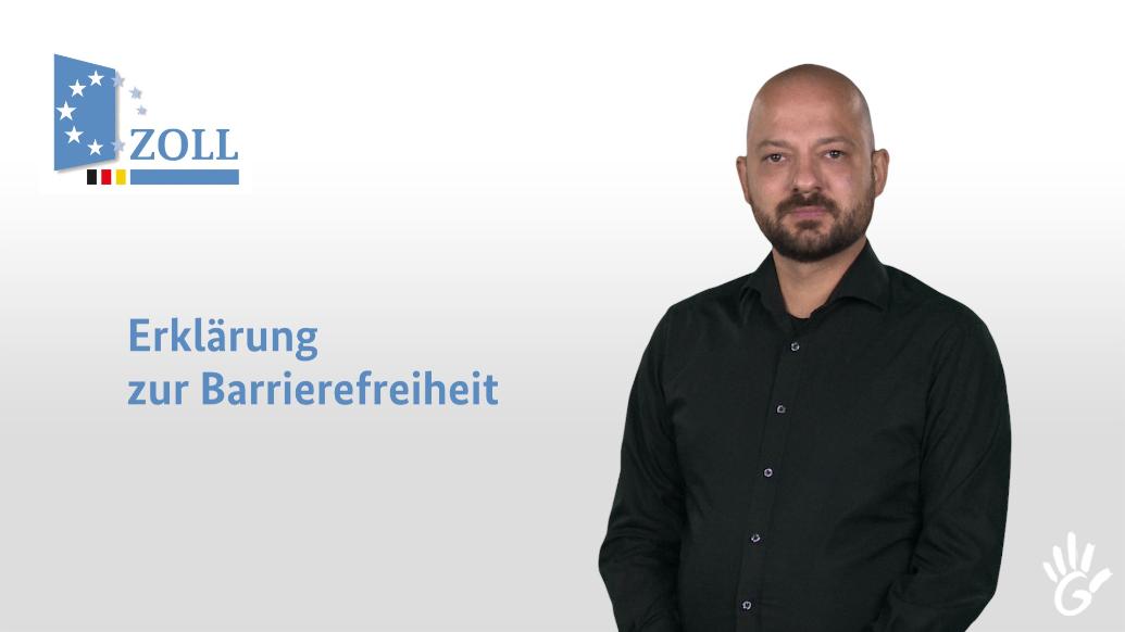 Gebärdensprachevideo zur Erklärung zur Barrierefreiheit Gebärdensprachevideo zur Erklärung zur Barrierefreiheit